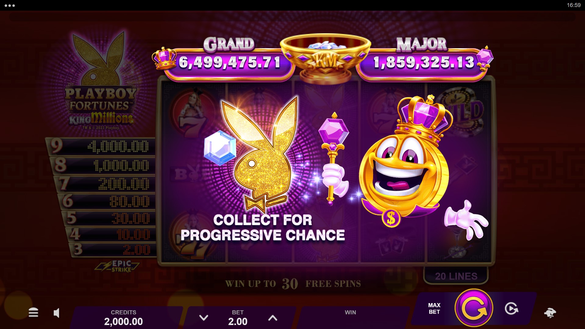 Playboy Fortunes King Millions