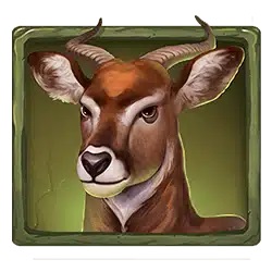 Antelope symbol in Akiva: Claws of Power slot