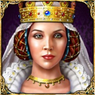 Queen symbol in Royal Secrets Clover Chance slot