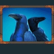Ravens symbol in Mighty Viking slot