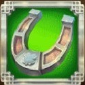 Horseshoe symbol in Lucky McGee and the Rainbow Treasures slot