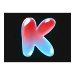 K symbol in Pearl Ocean: Hold and Win slot