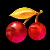 Cherry symbol in Fire and Roses Joker King Millions slot