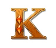 K symbol in Paddy O'Plunder slot