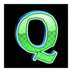 Q symbol in Fishin’ Pots of Gold slot