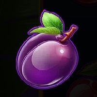 Plum symbol in Fruit Heaven Hold And Win slot