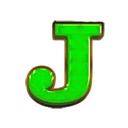 J symbol in Mega Moolah Megaways slot