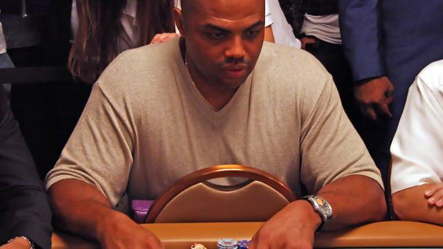 Charles Barkley, a great basketball player and gambler