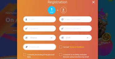 Cadoola casino: Registration