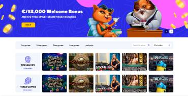 Cat Casino: Main Page