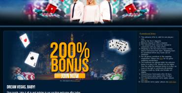 Dream Vegas casino: Bonuses