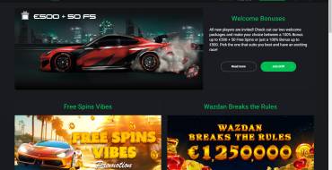 Drift casino: Promotions