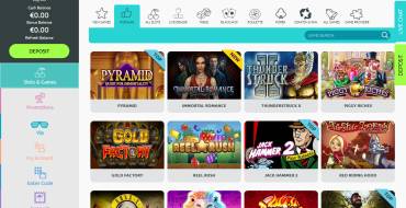 Miami Dice casino: Slots