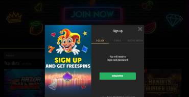 Riobet Casino: Registration