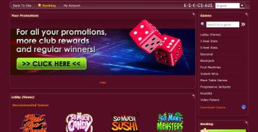 Ruby Fortune Casino: Games