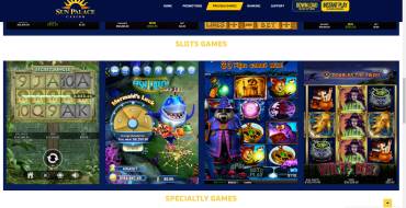 Sun Palace Casino: Games