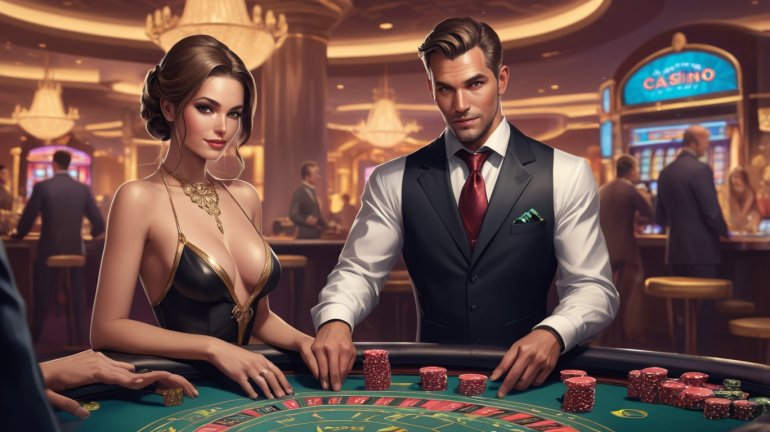 Casino croupiers