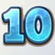 10 symbol in Big Fin Bay slot