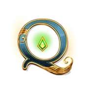 Q symbol in Book of Oz: Lock ‘N Spin slot