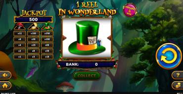 1 Reel In Wonderland: Slot machine