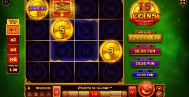 16 Coins: Grand Gold Edition: Slot machine