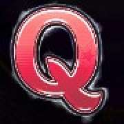 Q symbol in Crystal Cavern Megaways slot