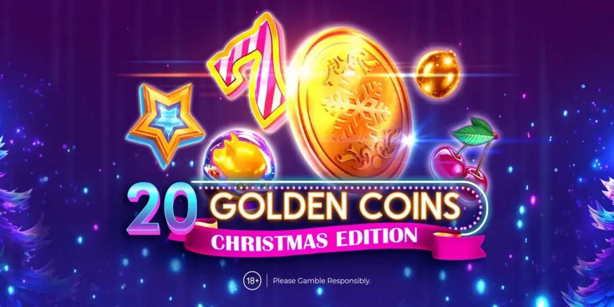 20 Golden Coins — Christmas Edition slot (Canada)