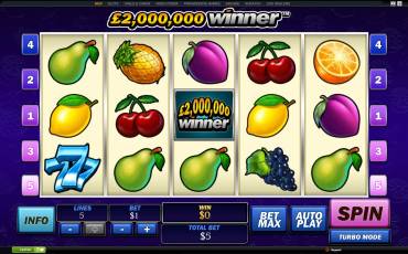 2000000 Winner slot (Canada)