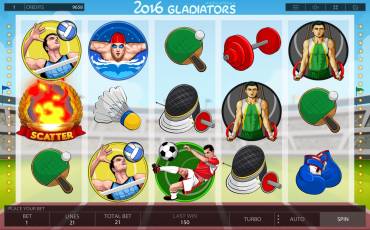 2016 Gladiators slot (Canada)