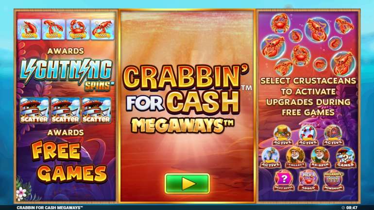 Crabbin' for Cash Megaways