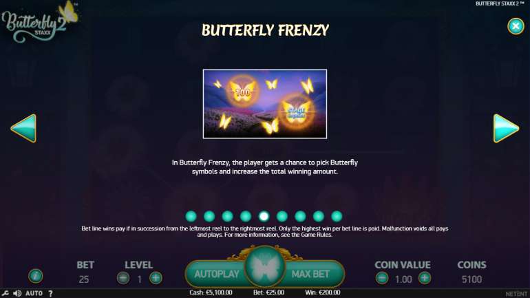 Butterfly Frenzy in Butterfly Staxx 2