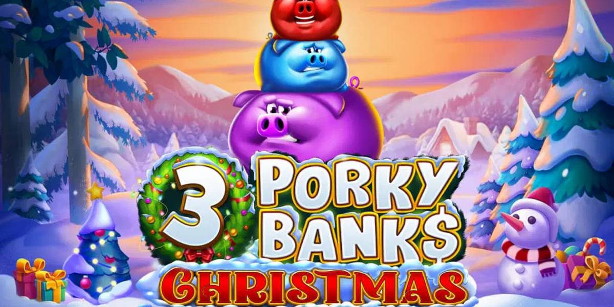 3 Porky Banks Christmas slot