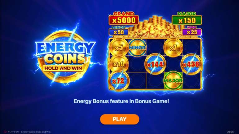 Energy Coins: Hold and Win