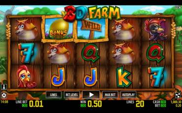 3D Farm slot