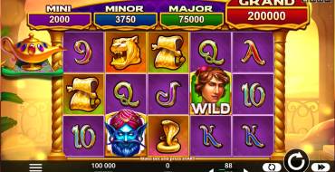 4 Secrets of Aladdin: Slot machine