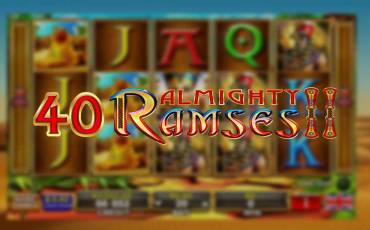 40 Almighty Ramses II slot