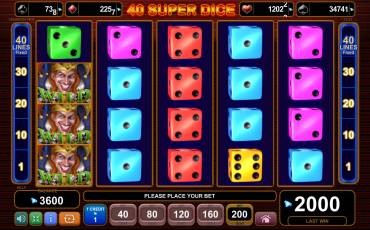 40 Super Dice slot