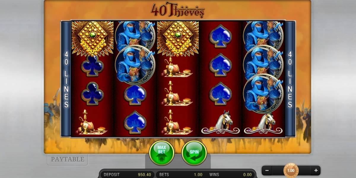 40 Thieves slot (Canada)