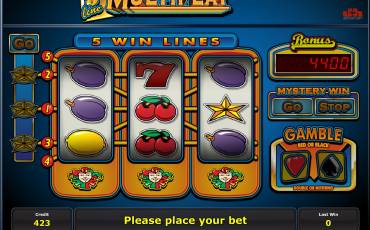 5 Line Multiplay slot (Canada)