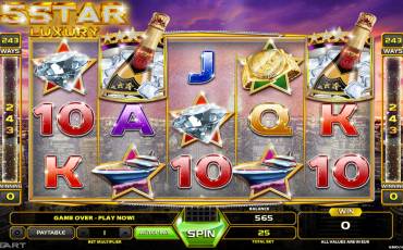 5 Star Luxury slot (Canada)