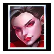 Vampiress symbol in The Eternal Widow slot