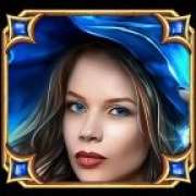 Blue witch symbol in Sisters of OZ WowPot slot