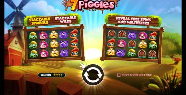 7 Piggies: 