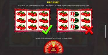 7s Deluxe Fire Wheel Jackpot King: Bonus games