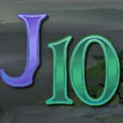 J & 10 symbol in Full Moon Fortunes slot