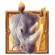Rhinoceros symbol in Safari Sun slot