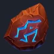 Blue Rune symbol in Wolf Hiding slot