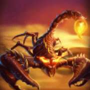 Scorpion symbol in Might of Ra slot