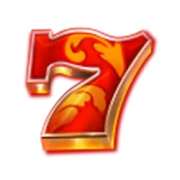Seven symbol in Blazing Bison Gold Blitz slot