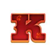 K symbol in Blazing Bison Gold Blitz slot